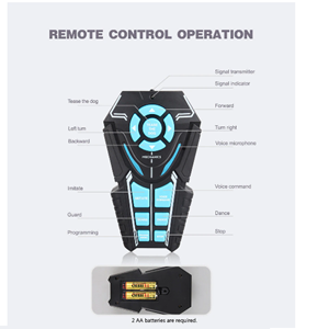 ربات اسباب بازی سگ کنترلی مدل Remote Control Robot LEIDY DOG Toy A001_اسباب بازی